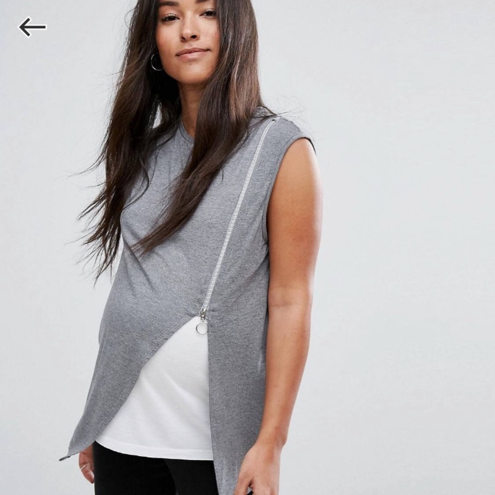 Asos Maternity/Nursing Shirt